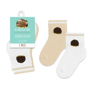 Șosete sport bebeluși TomisBoll - set x2